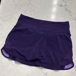 Lululemon purple skort